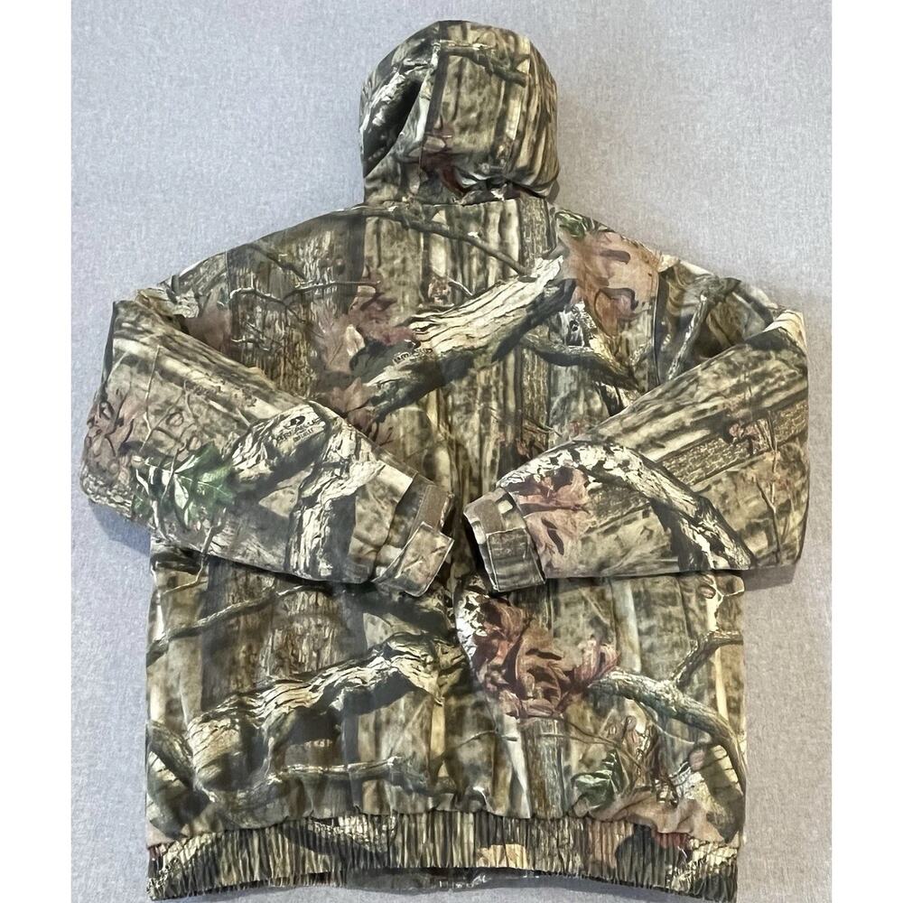 Mossy Oak Break Up Infinity Camo Full Zip Jacket Size Large - Picture 2 of 7